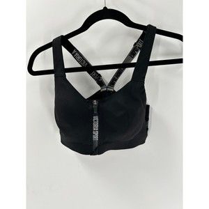 Women's Victoria Secret Sport Black Sports Bra Size 32DD